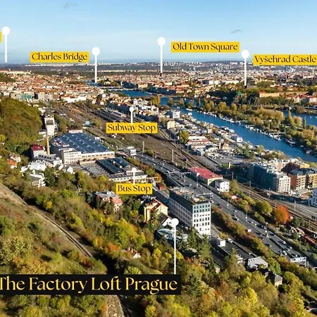 The Factory Loft Appartamento Praga